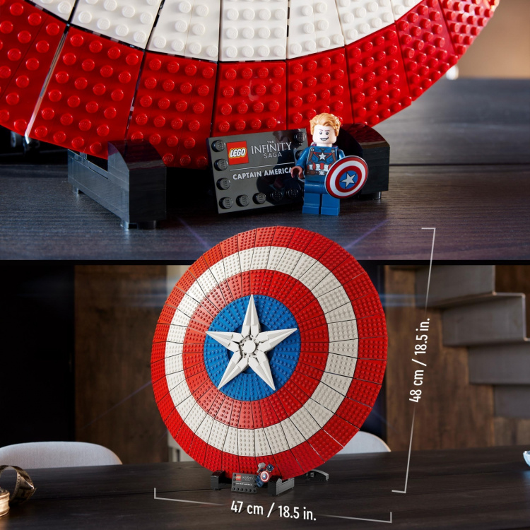 Lego Super Heroes Marvel 76262 - Captain Americas skjold