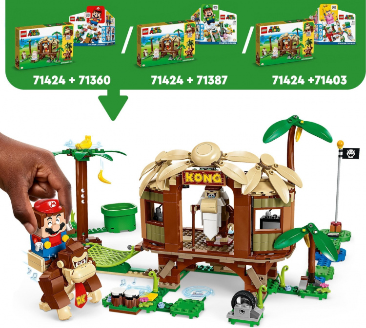 Lego Super Mario 71424 - Utvidelsessett Donkey Kong trehytte