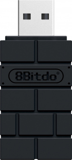 8Bitdo USB Wireless Adapter 2 trådløs adapter, Switch / PC 8Bitdo USB Wireless Adapter 2 trådløs adapter, Switch / PC