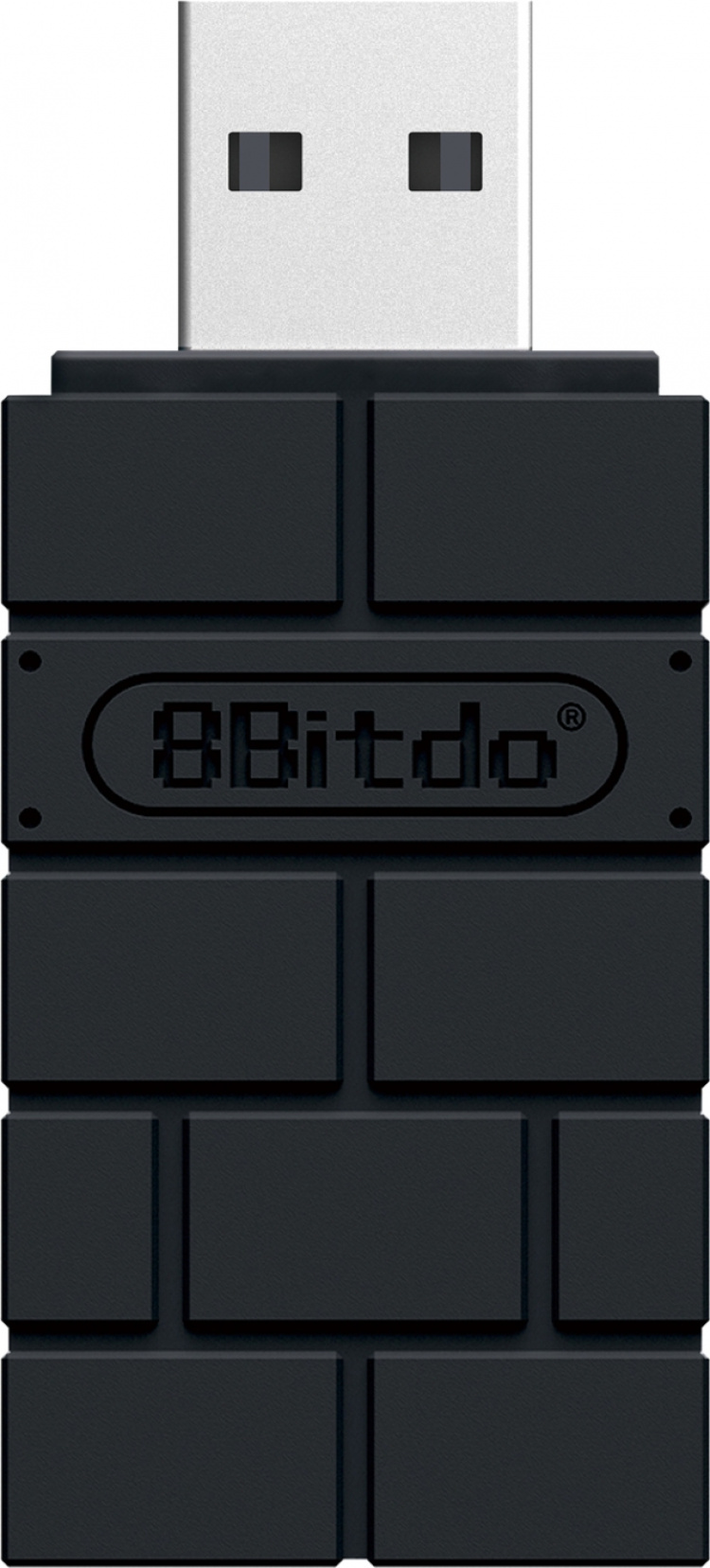 8Bitdo USB Wireless Adapter 2 trådløs adapter, Switch / PC 8Bitdo USB Wireless Adapter 2 trådløs adapter, Switch / PC