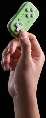 8Bitdo Micro Bluetooth Gamepad, grønn, Switch / Android / Raspberry Pi 8Bitdo Micro Bluetooth Gamepad, grønn, Switch / Android / Raspberry Pi