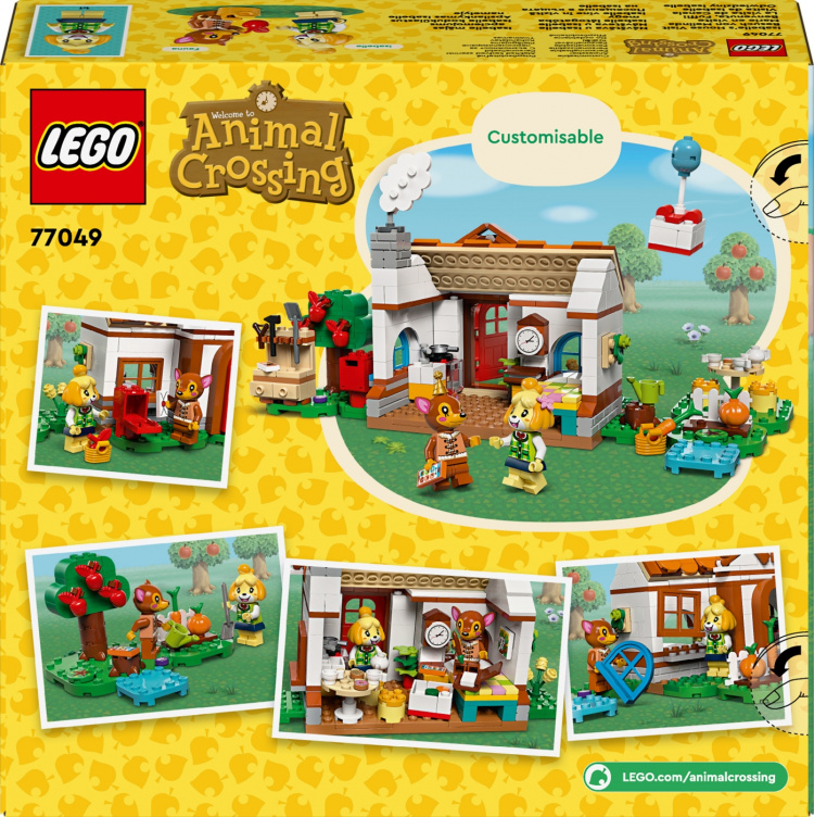 Lego Animal Crossing 77049 - Isabelles besøk