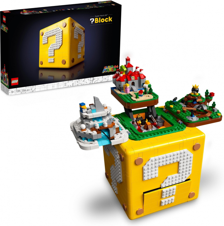 Lego Super Mario 71395 - Super Mario 64 Spørsmålstegnblokk