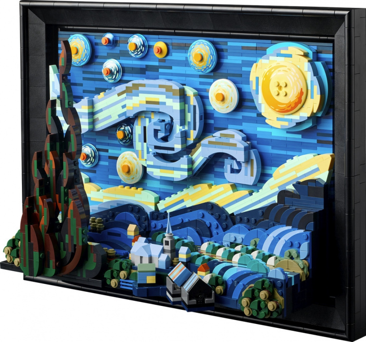 Lego Ideas 21333 - Vincent van Gogh - Stjernenatt