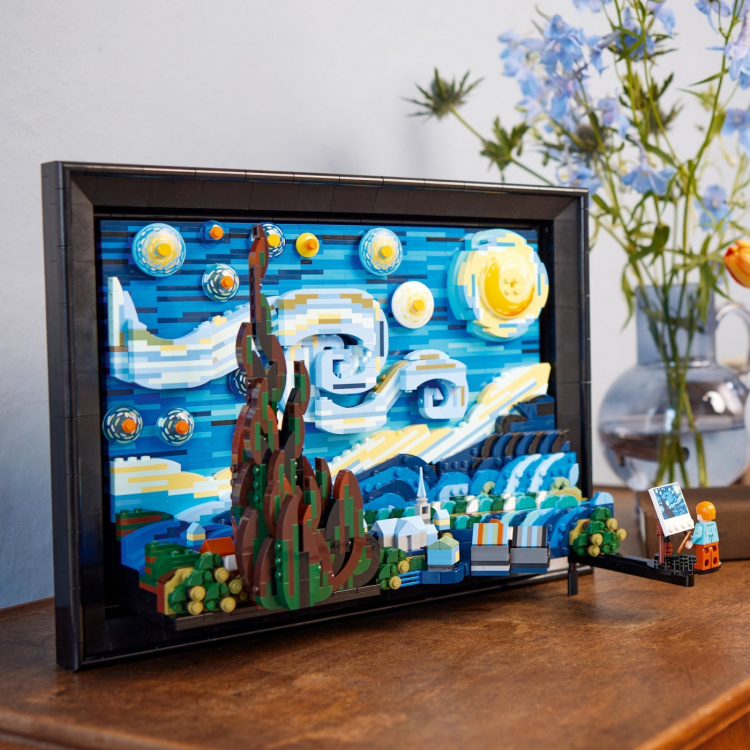 Lego Ideas 21333 - Vincent van Gogh - Stjernenatt