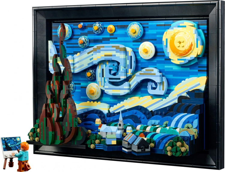 Lego Ideas 21333 - Vincent van Gogh - Stjernenatt