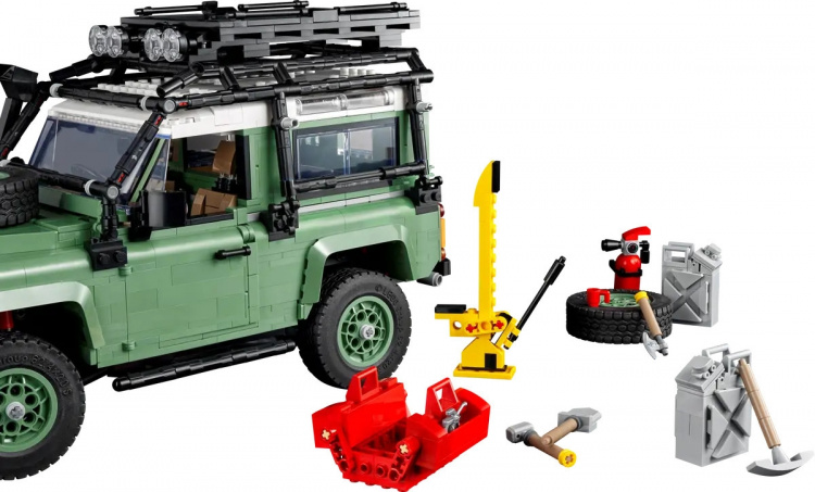 Lego Ikoner 10317 - Land Rover Classic Defender 90