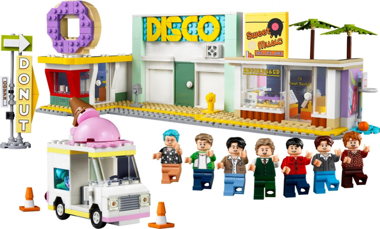 Lego Ideas 21339 - BTS Dynamite Lego Ideas 21339 - BTS Dynamite