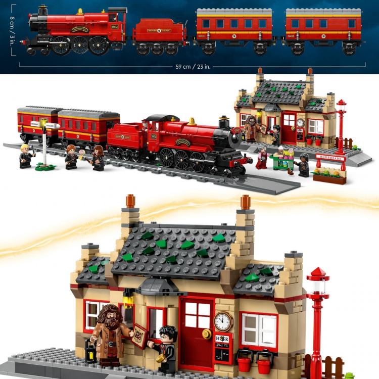 Lego Harry Potter 76423 - Galtvort-ekspressen og Hogsmeade-stasjonen