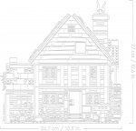 Lego Ideas 21341 - Disney Hokus Pokus: Hytta til Sanderson-søstrene