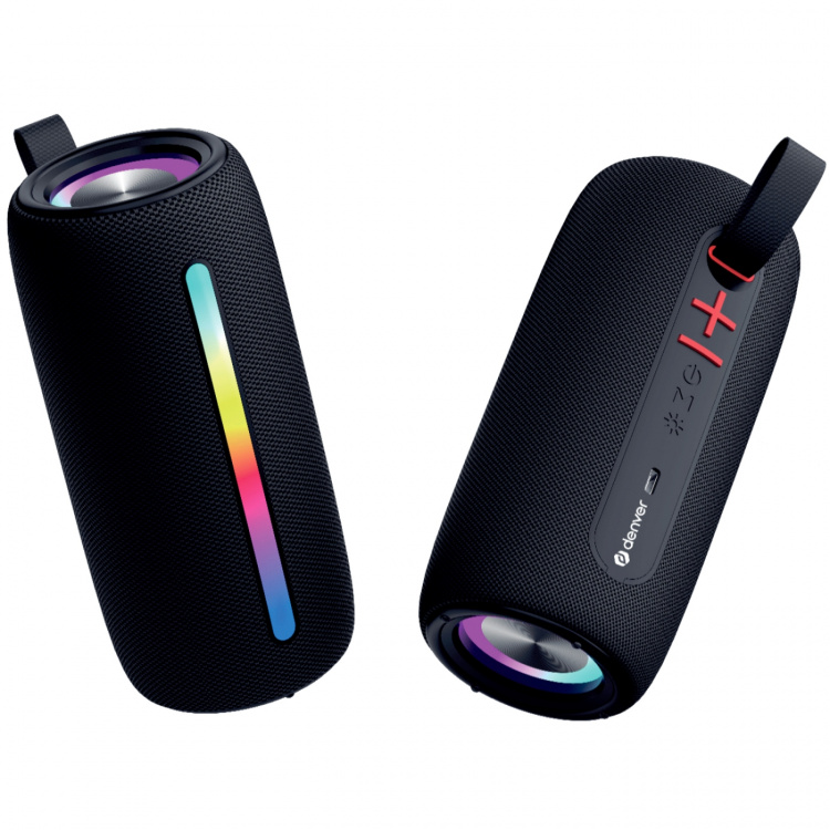Denver BTL-360B Bluetooth-høyttaler med RGB-lys Denver BTL-360B Bluetooth-høyttaler med RGB-lys
