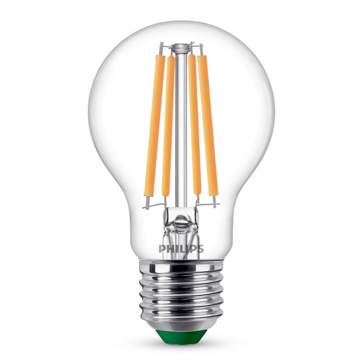 Philips LED E27 Normal 4W (60W) Klar 840lm 2700K Energiklasse A