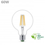 Philips LED E27 G95 Glob 4W (60W) Klar 840lm 2700K Energiklasse A Philips LED E27 G95 Glob 4W (60W) Klar 840lm 2700K Energiklasse A