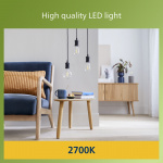 Philips LED E27 G95 Glob 4W (60W) Klar 840lm 2700K Energiklasse A Philips LED E27 G95 Glob 4W (60W) Klar 840lm 2700K Energiklasse A
