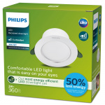 Philips LED innfelt spot Diamond Cut Ø95mm 2W 360lm 3000K Energiklasse A
