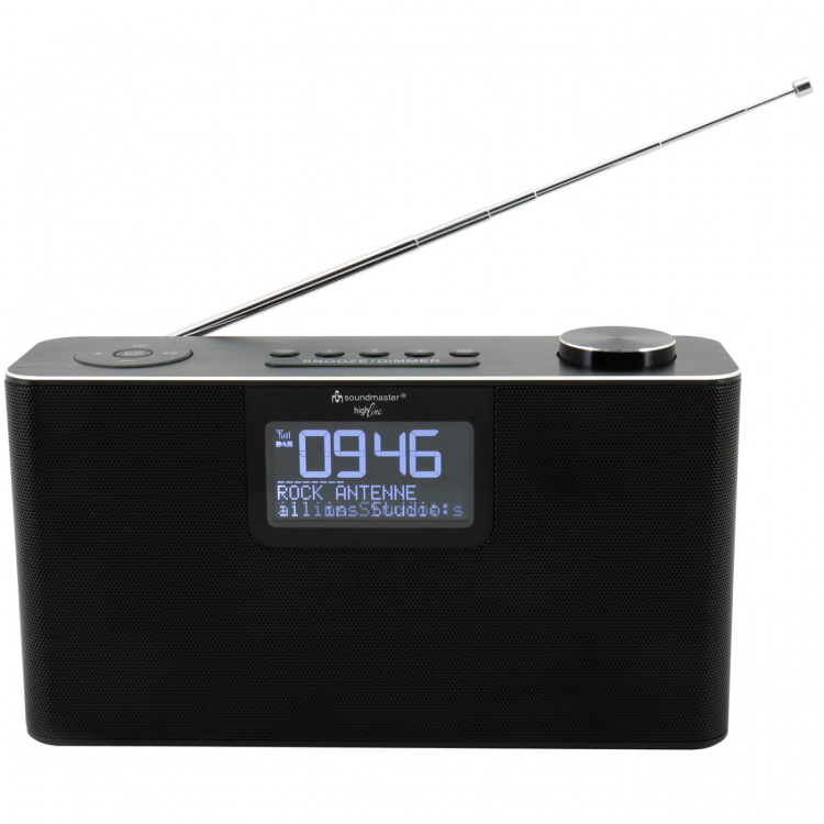 Soundmaster DAB700SW Stereo DAB+/FM-radio med USB/Micro SD-MP3, Bluetooth®