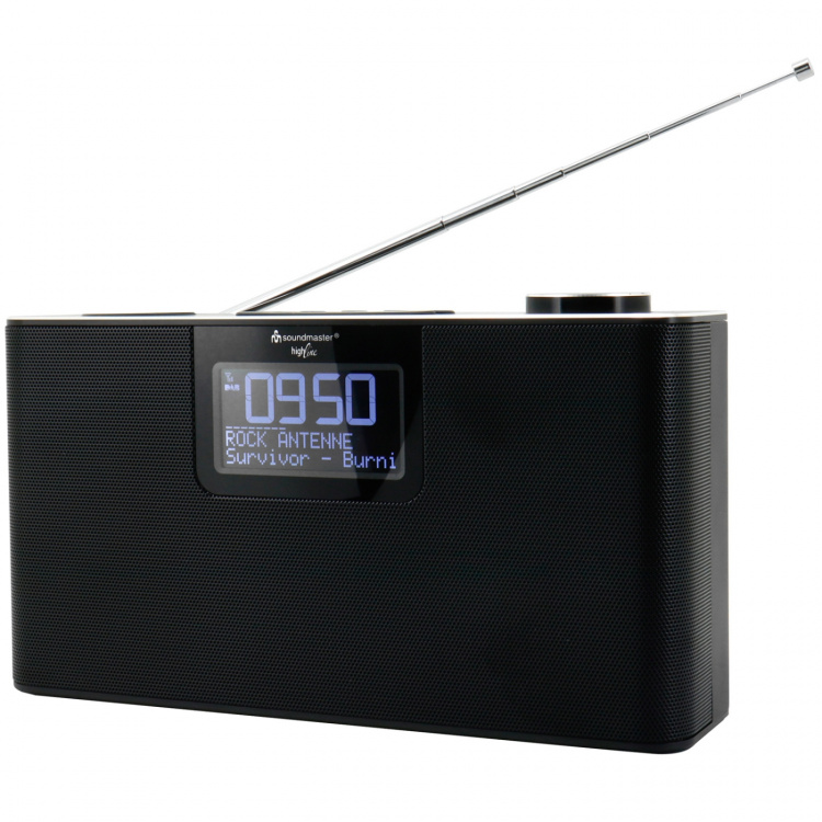 Soundmaster DAB700SW Stereo DAB+/FM-radio med USB/Micro SD-MP3, Bluetooth®