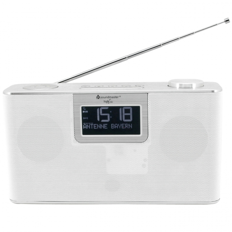 Soundmaster DAB700WE Stereo DAB+/FM-radio med USB/Micro SD-MP3, Bluetooth® Soundmaster DAB700WE Stereo DAB+/FM-radio med USB/Micro SD-MP3, Bluetooth®
