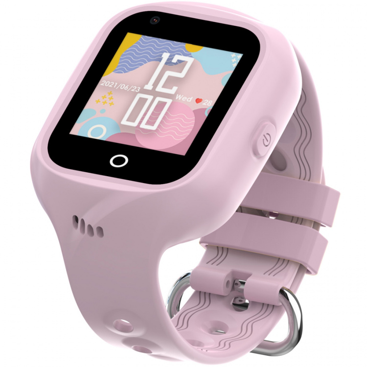 Celly Kidswatch 4G Smartwatch for barn Blå + rosa rem