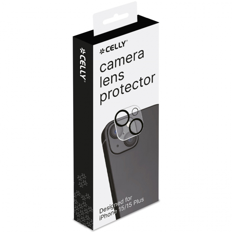 Celly Cameralens Beskyttelse for kameralinsen iPhone 15 / iPhone 15 Plus