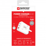 SKROSS Strømlader UK mfl. 2xUSB-C PD + 1xUSB-A GaN 65W SKROSS Strømlader UK mfl. 2xUSB-C PD + 1xUSB-A GaN 65W