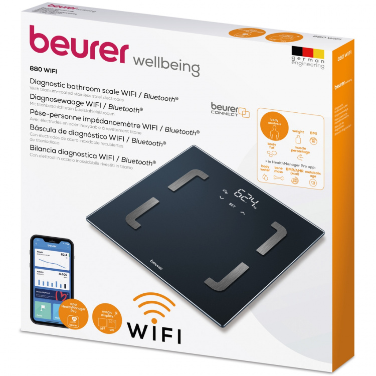 Beurer BF 880 Wifi personvekt Beurer BF 880 Wifi personvekt
