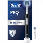 Oral B Elektrisk tannbørste Pro1 Black + ekstra refill