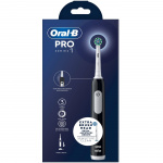 Oral B Elektrisk tannbørste Pro1 Black + ekstra refill