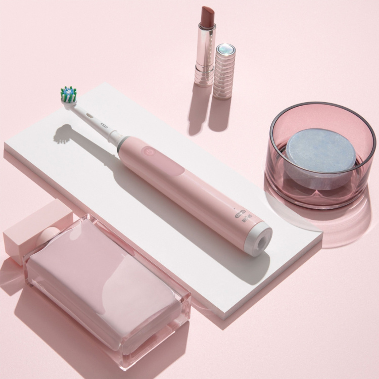 Oral B Elektrisk tannbørste Pro3 Pink + ekstra refill
