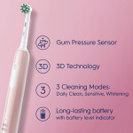 Oral B Elektrisk tannbørste Pro1 Pink + ekstra refill