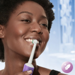 Oral B Vitality Pro elektrisk tannbørste Lilac CA HBOX
