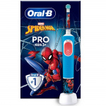 Oral B Vitality Pro Kids Spiderman HBOX elektrisk tannbørste Oral B Vitality Pro Kids Spiderman HBOX elektrisk tannbørste
