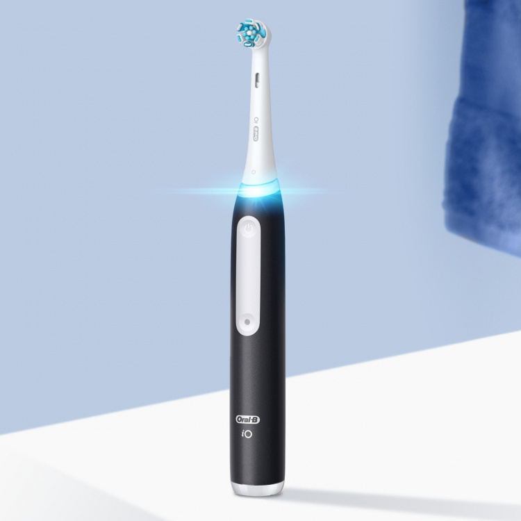 Oral B Elektrisk tannbørste iO3 Duo Matt Black / Ice Blue