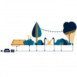 LightsOn Cosy Party Loop 10 lyskilder 5m loop 3W IP44 LightsOn Cosy Party Loop 10 lyskilder 5m loop 3W IP44