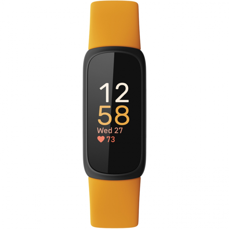 Fitbit Inspire 3, svart/morgenglød