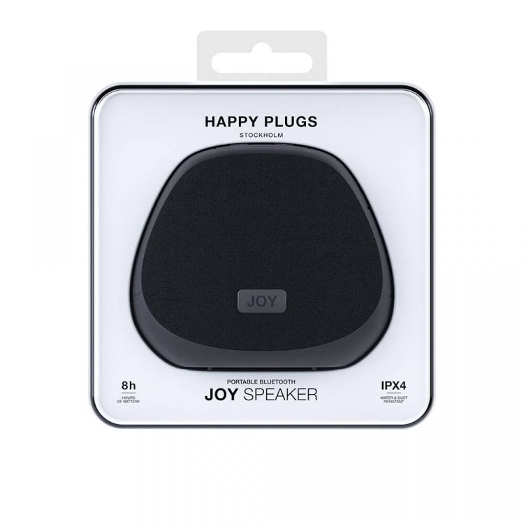 Happy Plugs Høyttaler Joy Svart Happy Plugs Høyttaler Joy Svart