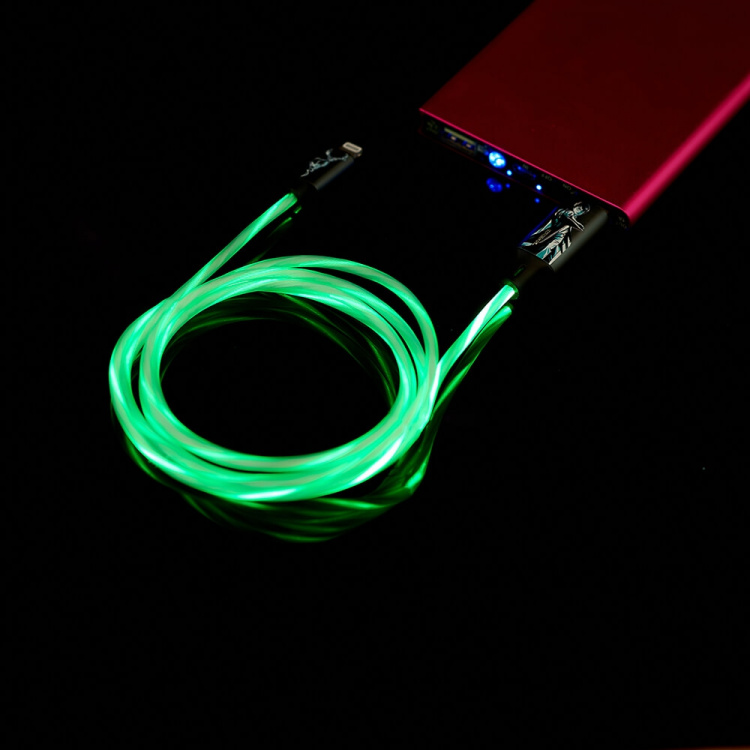 Harry Potter USB A til Lightning Light-Up 1,2m MFI Patronus