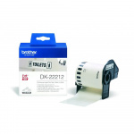 Brother Tape DK22212 62mm Svart på Vit