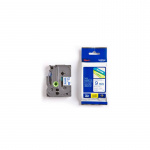 Brother Teip TZE-223 9mm Blå på Vit Brother Teip TZE-223 9mm Blå på Vit