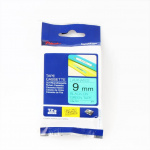 Brother P-Touch TZE-721 9mm Svart på Grønn Brother P-Touch TZE-721 9mm Svart på Grønn