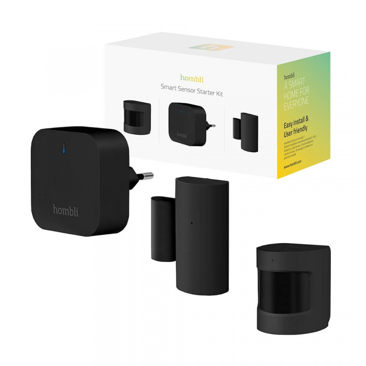 Hombli Smart Bluetooth Sensor Starter Kit Svart Hombli Smart Bluetooth Sensor Starter Kit Svart