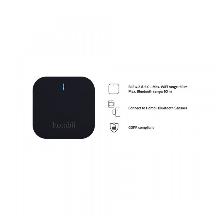 Hombli Smart Bluetooth Sensor Starter Kit Svart Hombli Smart Bluetooth Sensor Starter Kit Svart