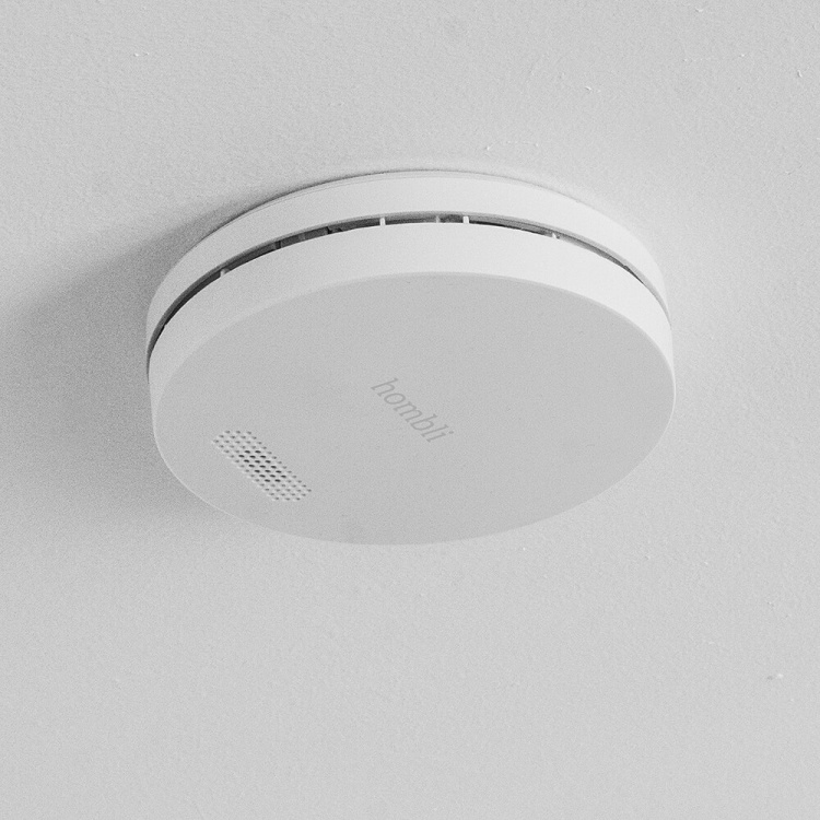 Hombli Smart Røykdetektor Hvit Promo 3-Pak
