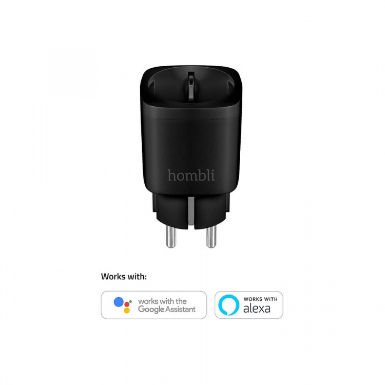 Hombli EU Smart Plug Promo Pak 2+1 Svart Hombli EU Smart Plug Promo Pak 2+1 Svart