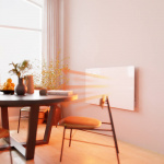 Hombli Smart Infrarød Varmer Glasspanel 600w Hvit