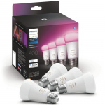 Philips Hue Hvit Colour Ambiance E27 4-pakning