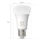 Philips Hue Hvit Colour Ambiance E27 4-pakning