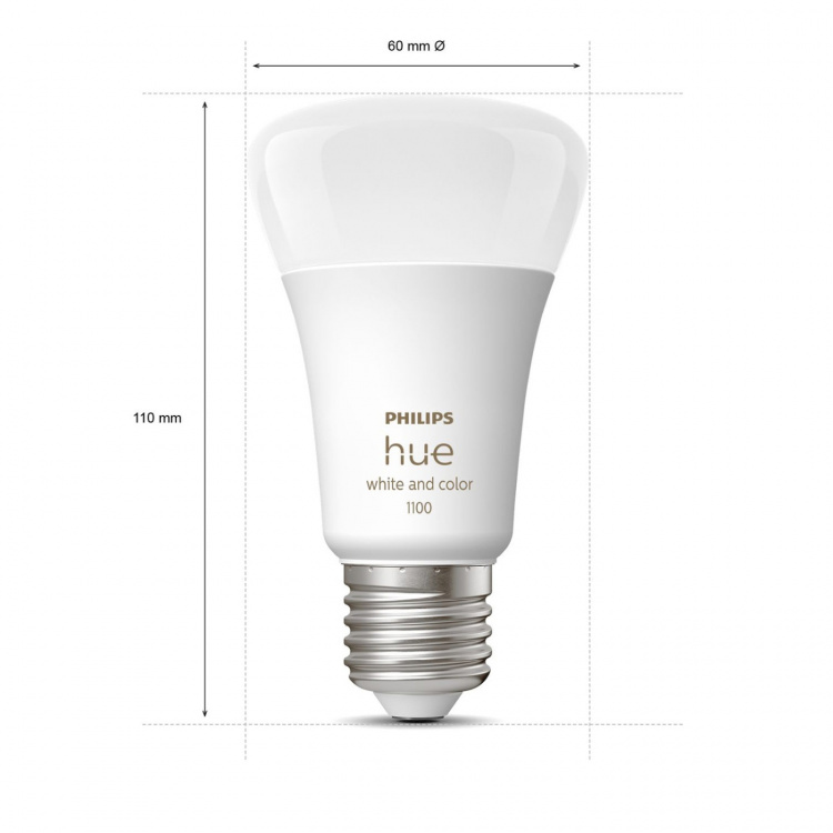 Philips Hue Hvit Colour Ambiance E27 4-pakning