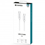 Champion USB-C-kabel 60W 3m hvit