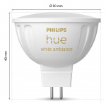Philips Hue Hvit Ambiance GU5.3 MR16 12V 400lm 2-pk Philips Hue Hvit Ambiance GU5.3 MR16 12V 400lm 2-pk
